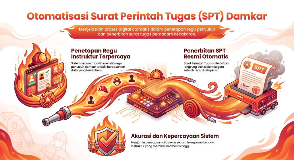 Otomatisasi Surat Perintah Tugas (SPT) Damkar
