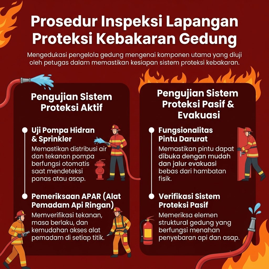 Prosedur Inspeksi Lapangan Proteksi Kebakaran Gedung